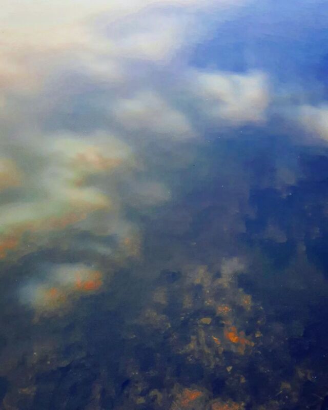#reflection #water #sky #clouds